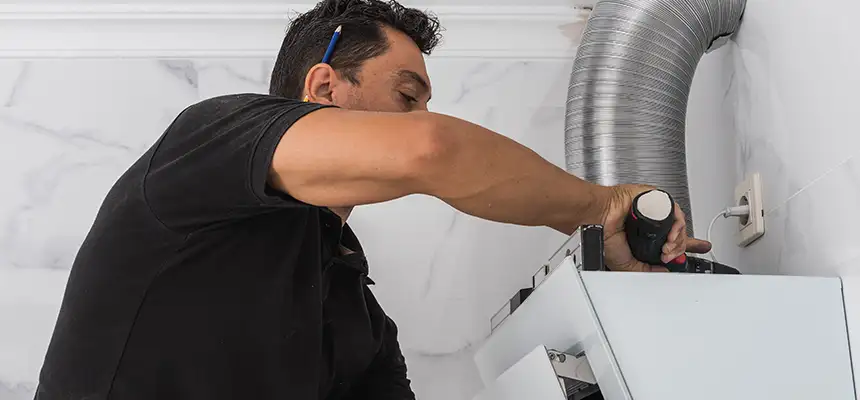 Precision In-wall Dryer Vent Cleaning & Rerouting Corrections in Thousand Oaks, CA